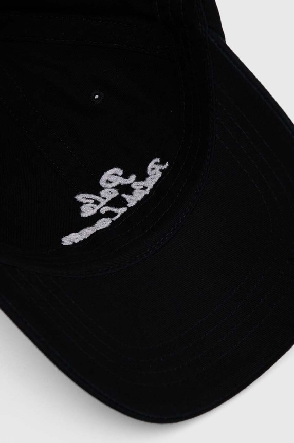 Bavlnená šiltovka Polo Ralph Lauren čierna 211954882