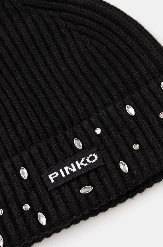 Accessori Pinko berretto in misto lana 104326.A27A nero