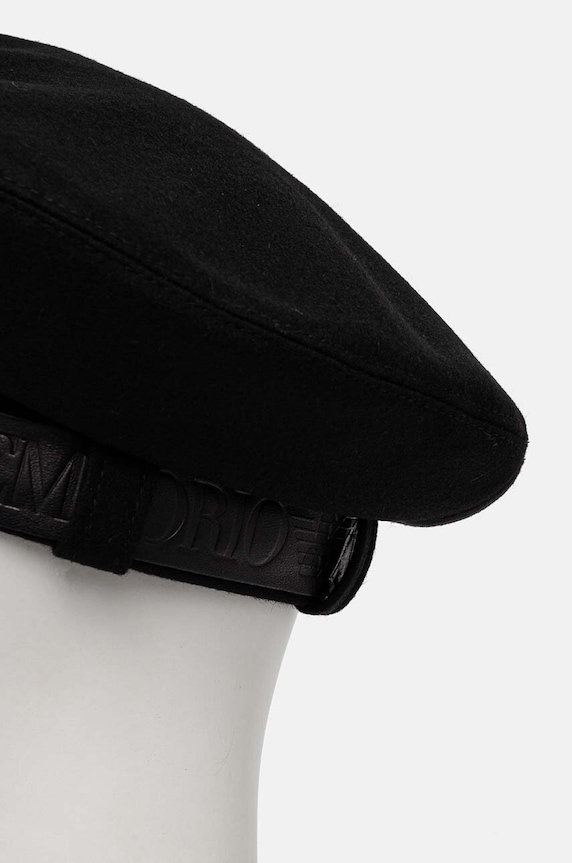 Doplnky Baretka Emporio Armani 637124.4F513 čierna