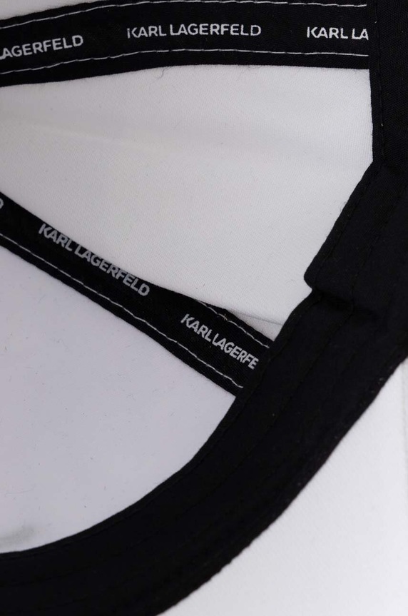 Karl Lagerfeld pamut baseball sapka fehér 245W3408