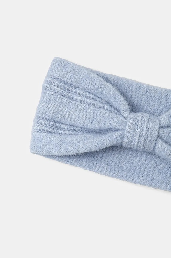 Vlněná čelenka Samsoe Samsoe NOR F18407221 modrá AW24