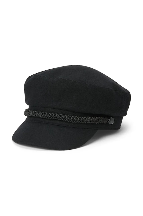 Lauren Ralph Lauren bereta din lana cu un amestec de lana negru 454960156