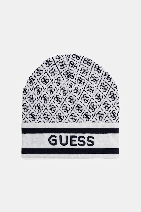 Guess czapka SEVYN z domieszką wełny szary W4BZ21.Z3JD2