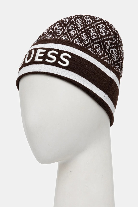 Guess czapka SEVYN W4BZ21.Z3JD2 brązowy NC25