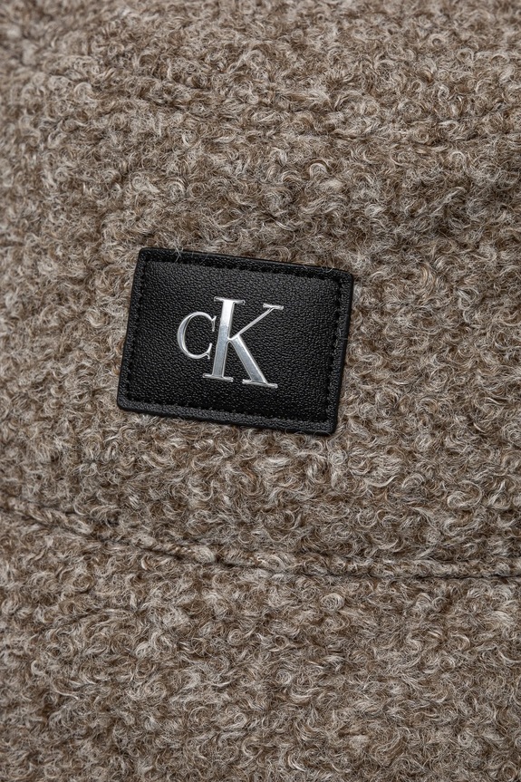 Klobouk Calvin Klein Jeans K60K612754 šedá AW24