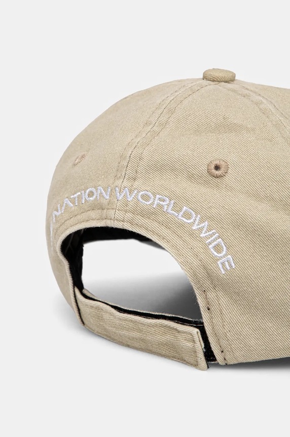 Doplnky Bavlnená šiltovka P.E Nation Throwback Cap 243A415 béžová