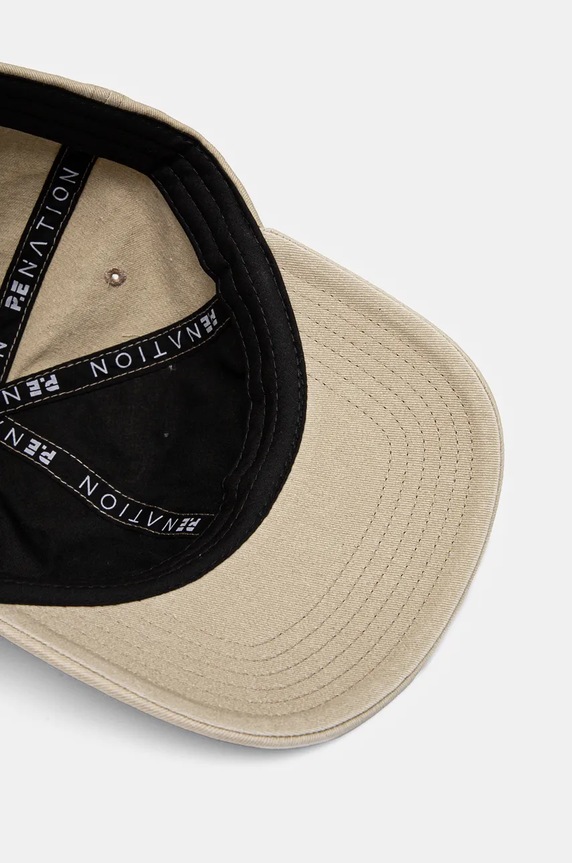 Bavlnená šiltovka P.E Nation Throwback Cap béžová 243A415
