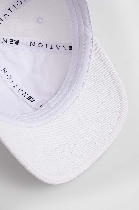 Pamučna kapa sa šiltom P.E Nation Homage Cap bijela 243A417