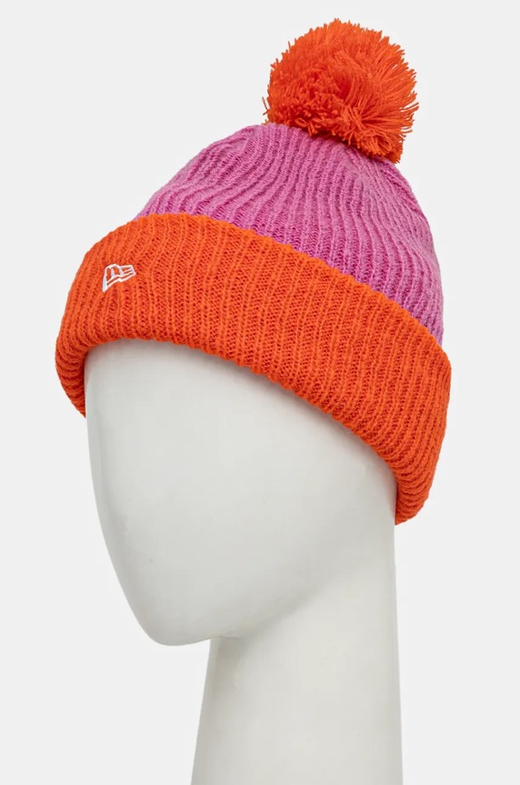 New Era caciula din amestec de lana 60565273 roz AW24