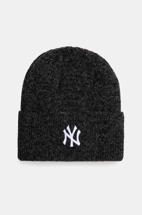 New Era berretto in misto lana NEW YORK YANKEES melange grigio 60565262