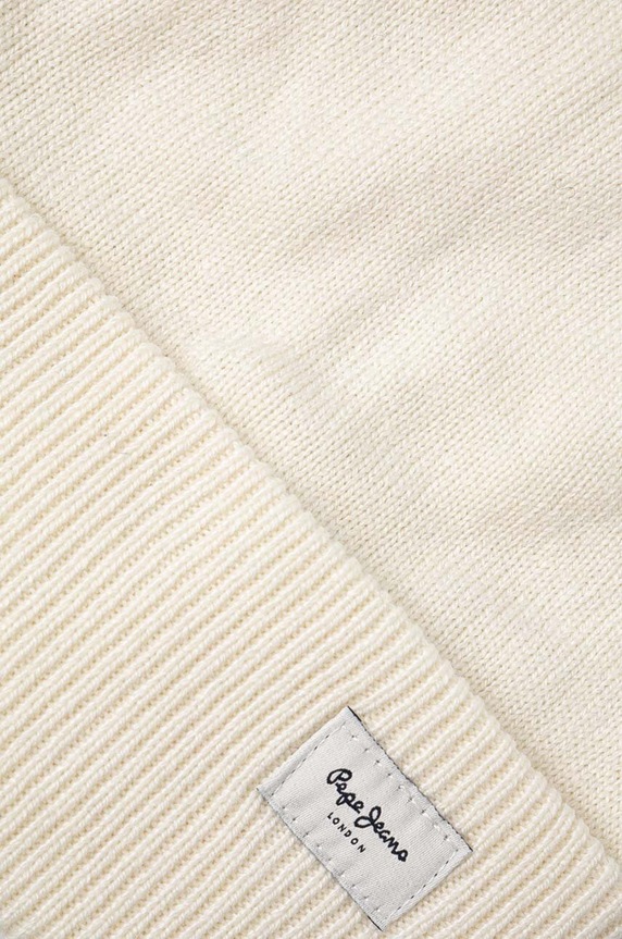 Doplňky Čepice z vlněné směsi Pepe Jeans YELA HAT PL040360 béžová