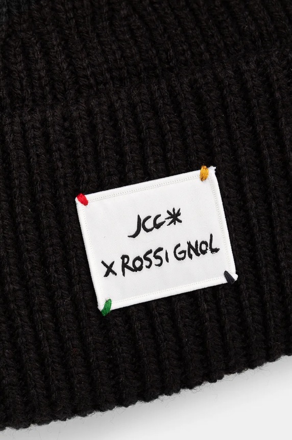 Čepice s příměsí vlny Rossignol JCC RLMWH16U černá AW25