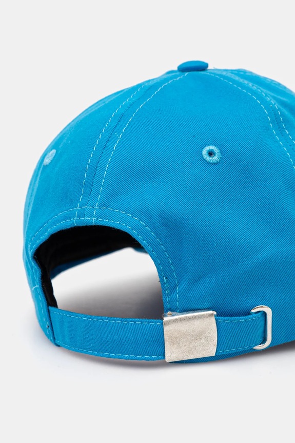 Drivemebikini czapka z daszkiem bawełniana Mediterraneo 2025.DRV.011.DB niebieski AW24