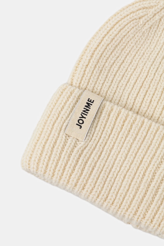 Vlnená čiapka JOYINME Warm Thoughts Warm.Thoughts béžová AW25