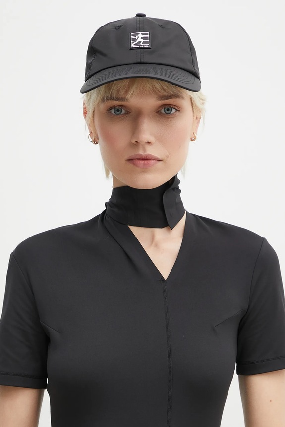 Кепка Sporty & Rich Running Woman Nylon AC040514141BA01 чорний