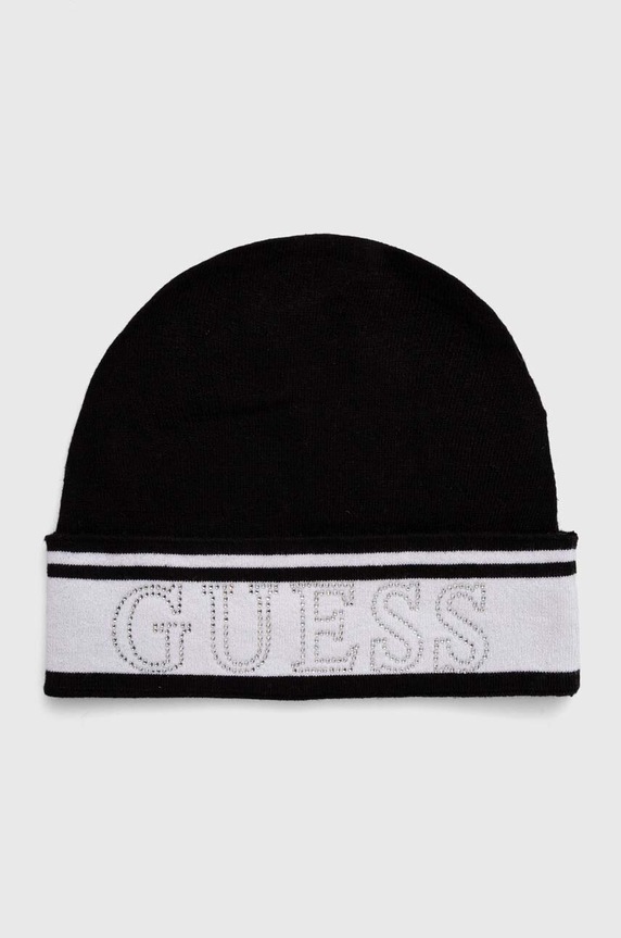 Dětská čepice Guess tenká černá J4YZ01.Z3GW0.9BYH