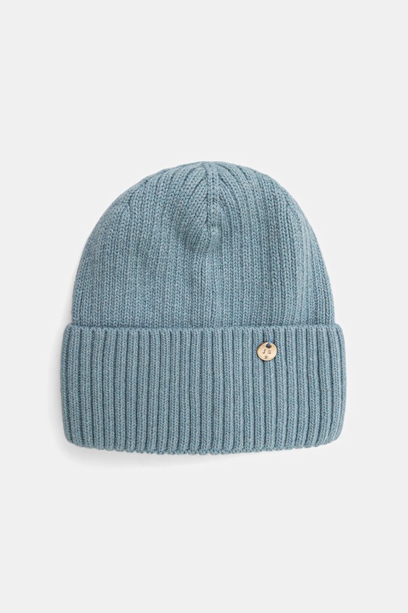 Jamiks gyerek sapka gyapjúkeverékből ESTRELLA sima kék ESTRELLA.NAK.gl.JZH460