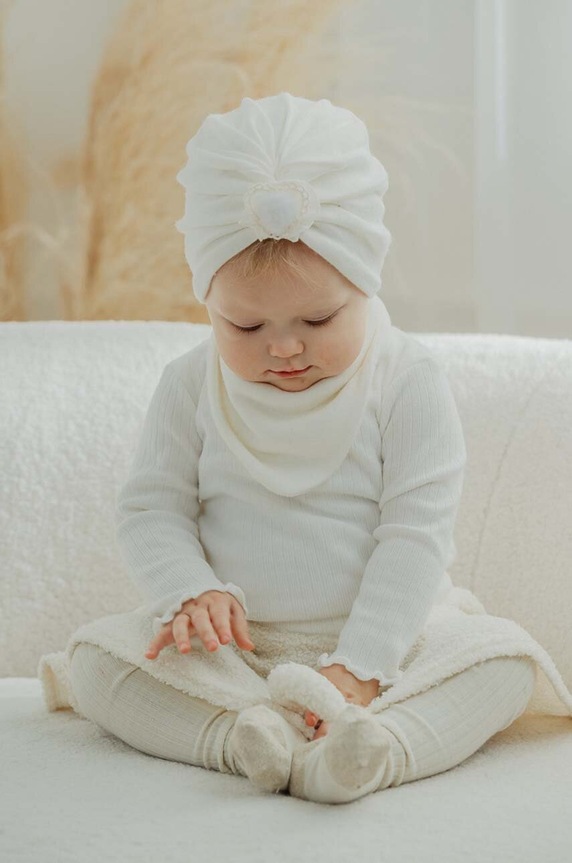 Dziewczynka Jamiks czapka dziecięca JANE JANE.NAK.gl.JZH284 beżowy