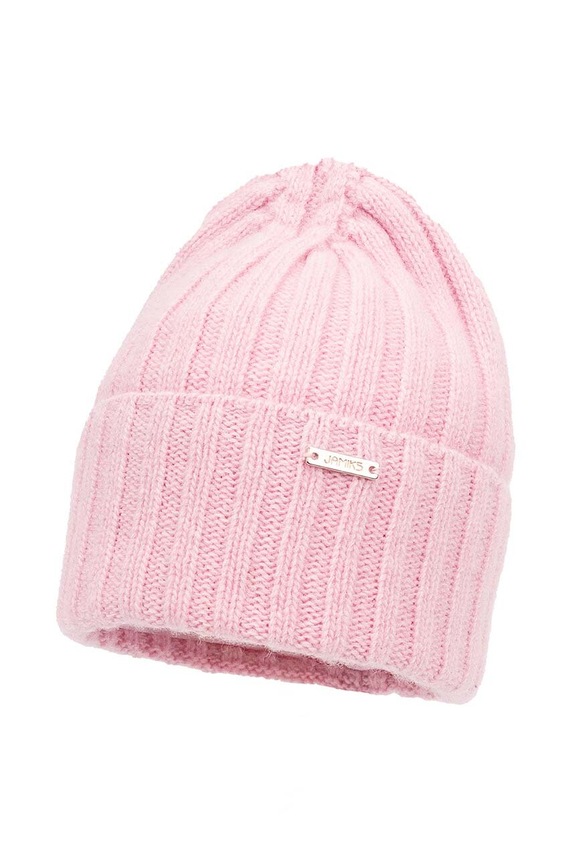 Παιδικό μάλλινο Σκουφάκι Jamiks MADI μαλλί ροζ MADI.mer.Na.g.JZH032.G