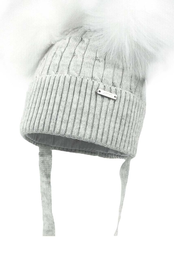 Dječja kapa Jamiks SINEM IIA ostalo siva SINEM.IIA.NAK.gl.JZH450