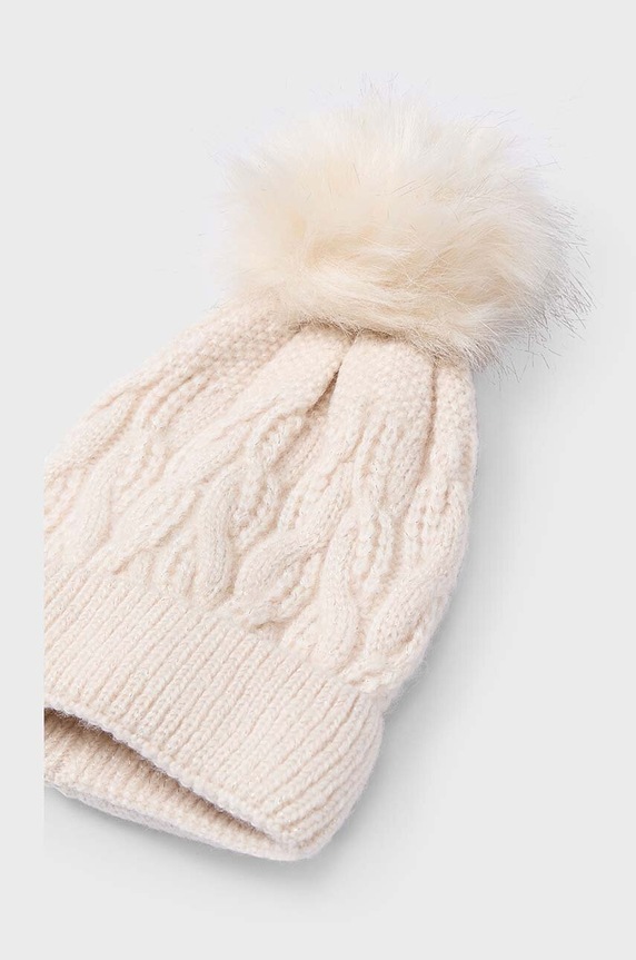 Παιδικός σκούφος Mayoral 10834.6D.Czapki.9BYH μπεζ AW24