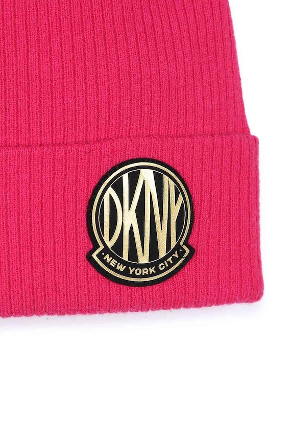 Dziewczynka Dkny czapka dziecięca D60990. różowy