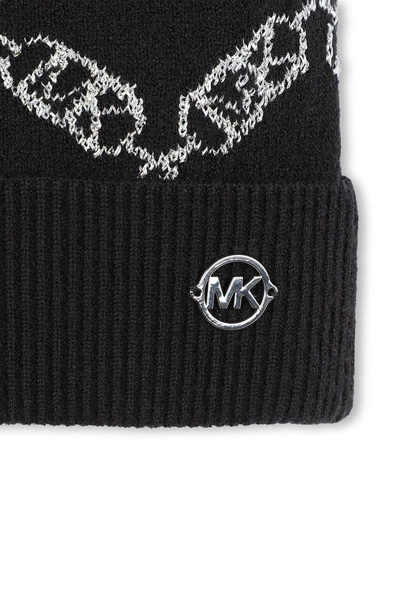Dziewczynka Michael Kors czapka dziecięca R30226. czarny