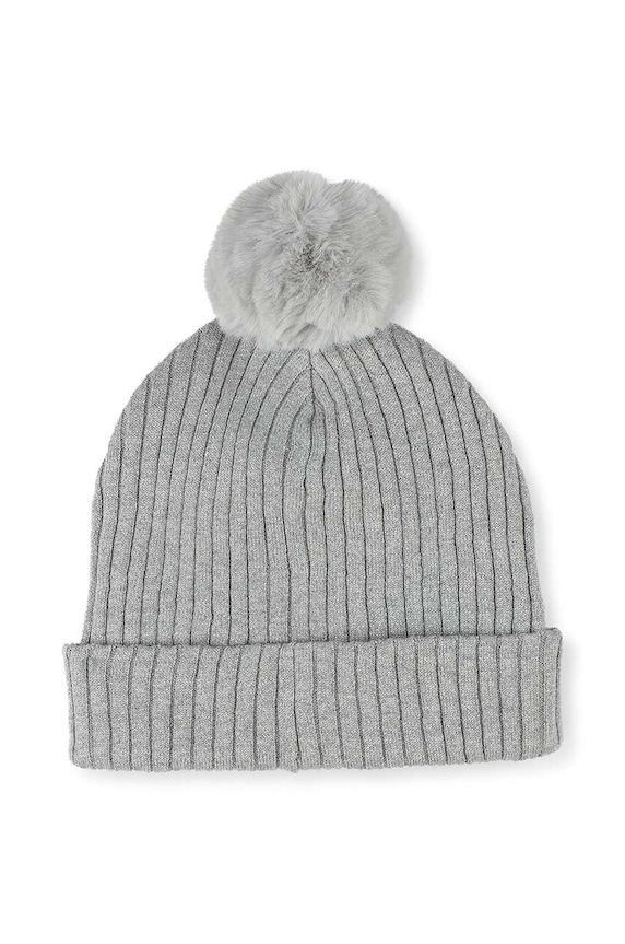 Michael Kors czapka z domieszką wełny dziecięca R30229. srebrny AW24