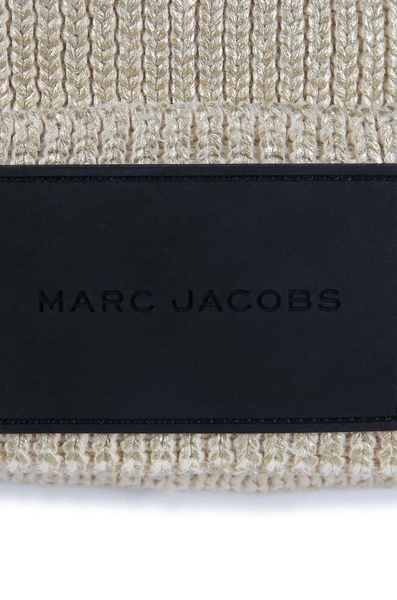 Dziewczynka Marc Jacobs czapka bawełniana dziecięca W60379. złoty