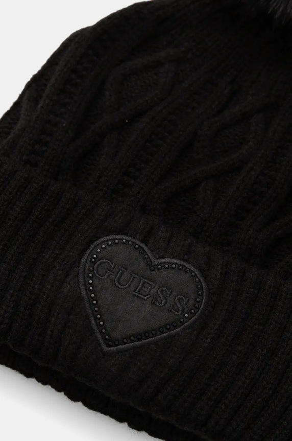 Guess czapka dziecięca J4BZ00.Z2QP0.9BYH czarny AW24
