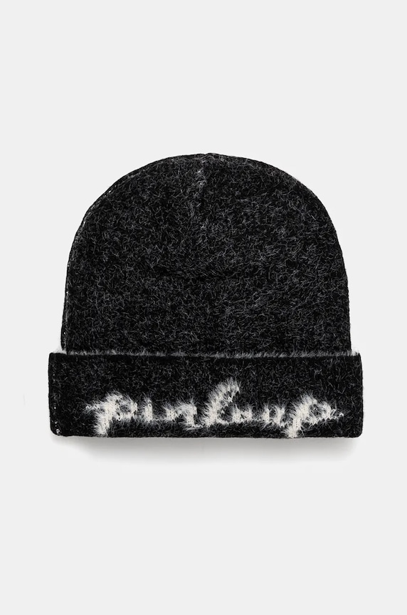 Pinko Up czapka dziecięca aplikacja czarny F4PIJGHT070