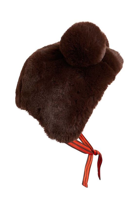 Chłopiec Mini Rodini czapka dziecięca 2476510816 brązowy