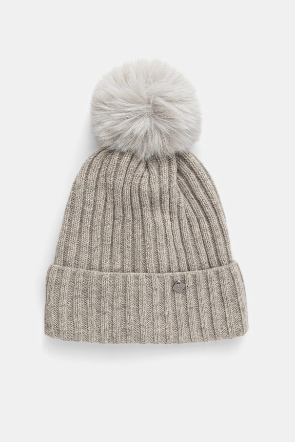 Dječja vunena kapa Jamiks DAGNIS bez uzorka siva DAGNIS.m.m.II.Na.JZH363