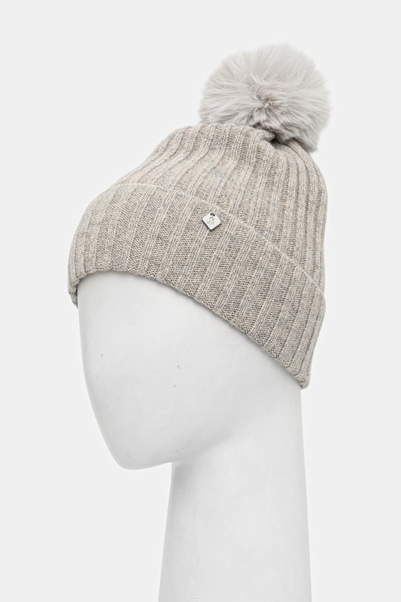 Dječja vunena kapa Jamiks DAGNIS DAGNIS.m.m.II.Na.JZH363 siva AW25