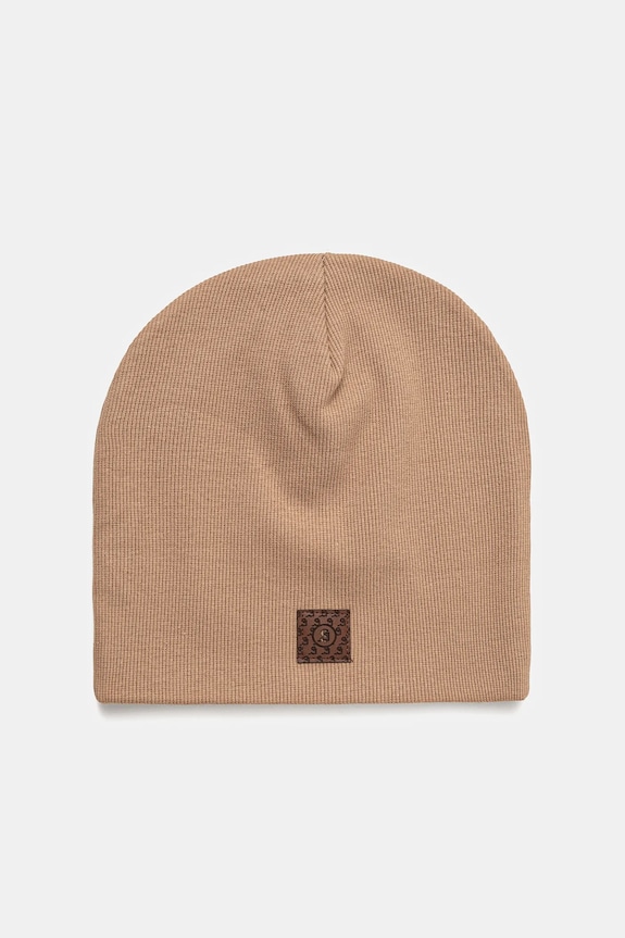 Jamiks czapka dziecięca GUDRUN aplikacja beżowy GUDRUN.NAK.gl.JZH356