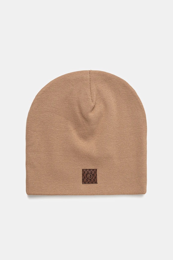 Jamiks czapka dziecięca GUDRUN aplikacja beżowy GUDRUN.NAK.gl.JZH356