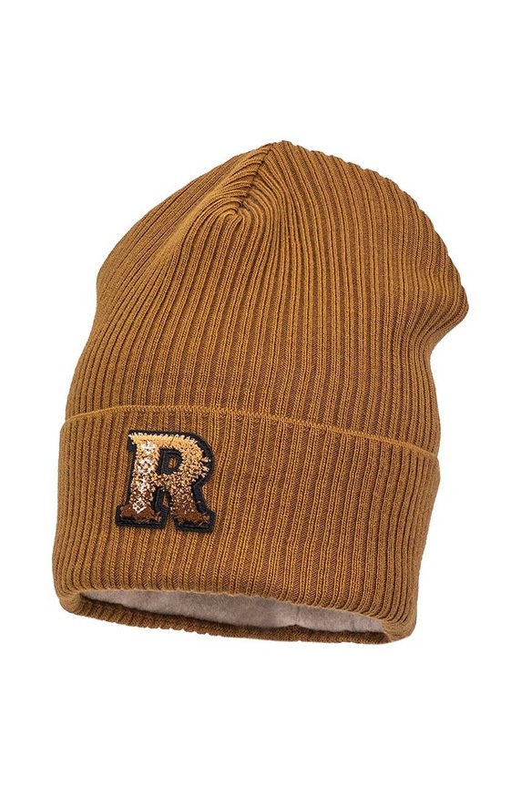 Παιδικός σκούφος και κολλάρο λαιμού Jamiks WESLEY WESLEY.komp.JZH257 καφέ AW24