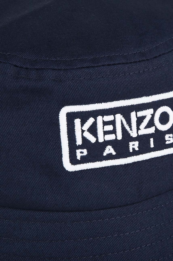 Chłopiec Kenzo Kids kapelusz bawełniany dziecięcy K60609.54.56 granatowy