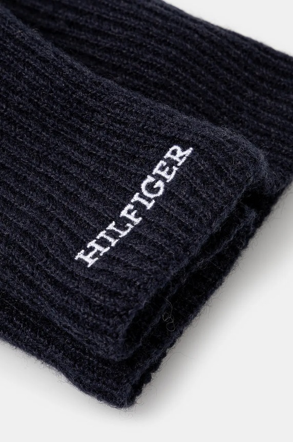 Tommy Hilfiger komplet dziecięcy czapka i komin AU0AU01938.9BYH granatowy AW24