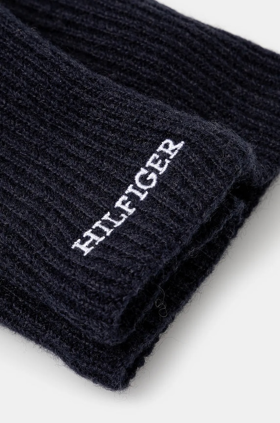 Tommy Hilfiger komplet dziecięcy czapka i komin AU0AU01938.9BYH granatowy AW24