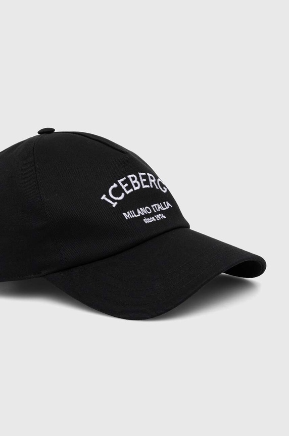 Doplňky Bavlněná baseballová čepice Iceberg 7101.6950 černá