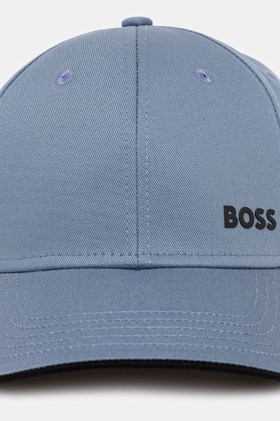 BOSS Green czapka z daszkiem męska bawełniana Cap-Bold 50519219 niebieski SS26