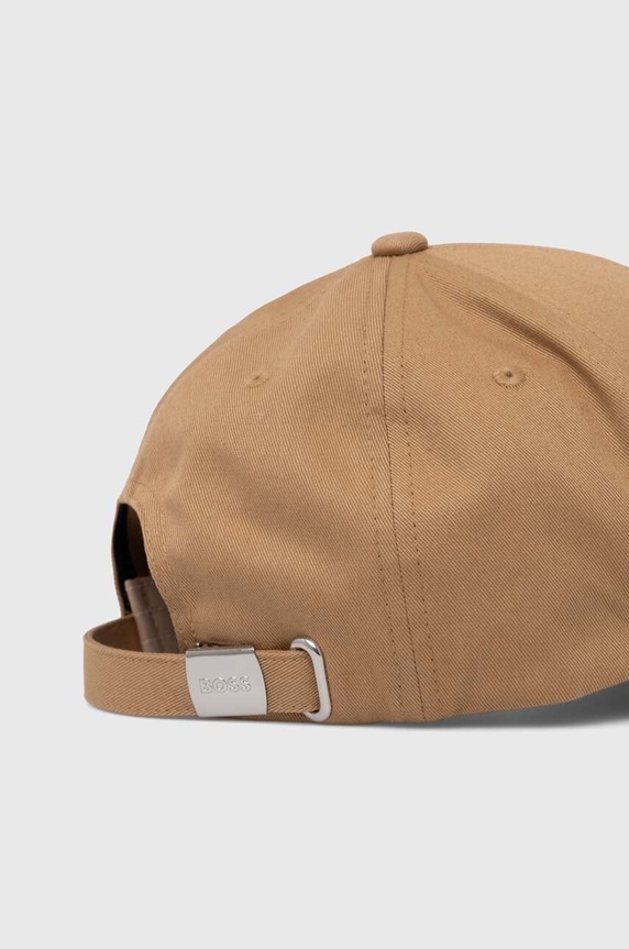 Accessori BOSS berretto da baseball in cotone 50519154 beige