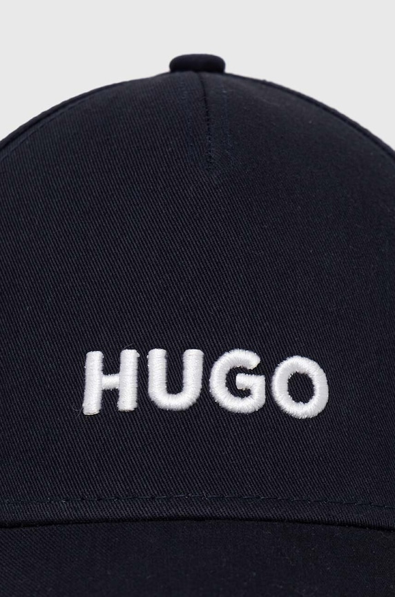 Doplňky Bavlněná baseballová čepice HUGO 50518901 námořnická modř