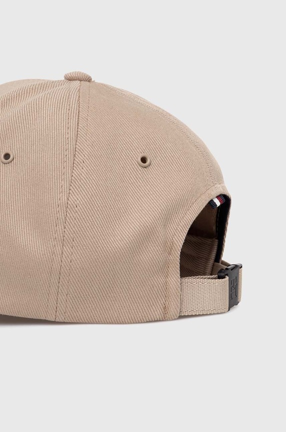 Doplňky Bavlněná baseballová čepice Tommy Hilfiger AM0AM12541 béžová