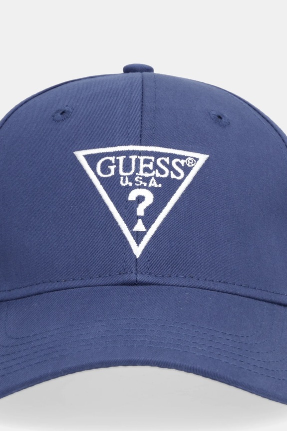 Guess șapcă de baseball din bumbac Z4YZ00.WFKN0 bleumarin AW25