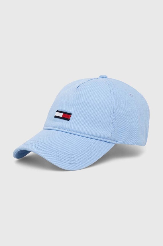 Tommy Jeans czapka z daszkiem aplikacja niebieski AM0AM12427