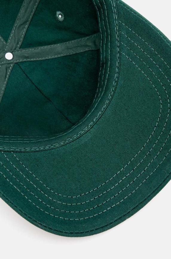 Drôle de Monsieur berretto da baseball in cotone La Casquette Slogan verde PERM.CP151.CO138.DGN