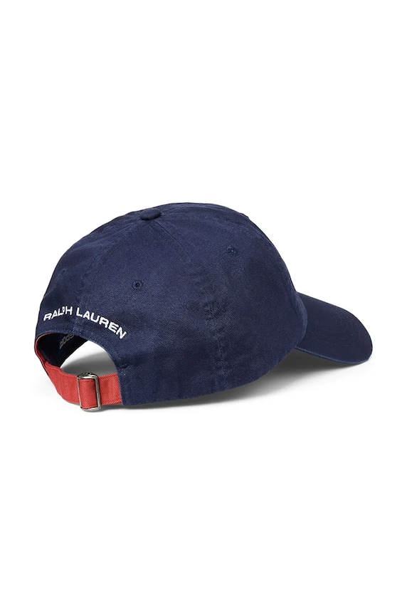 Polo Ralph Lauren cotton baseball cap 710881562 navy AW24
