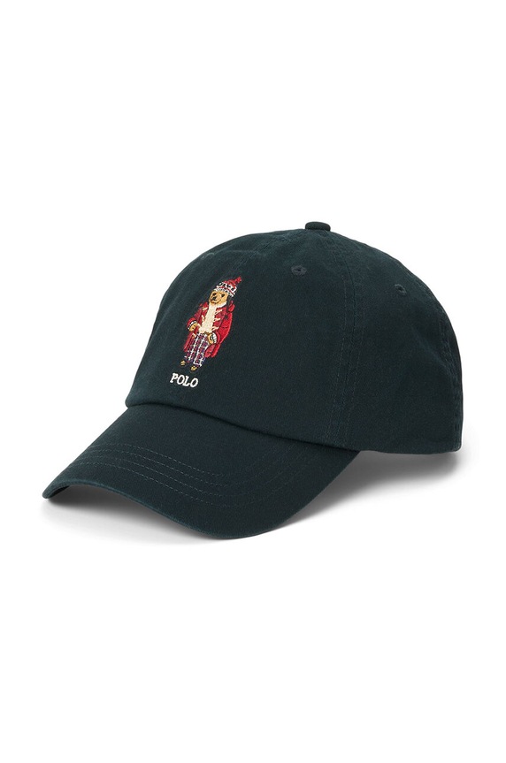 Bavlněná baseballová čepice Polo Ralph Lauren bavlna černá 710950650